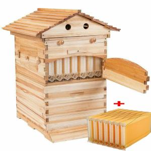 Best Unassembled Langstroth 7 Plastic Frames Automatic Honey Flow Hive Beehive wholesale