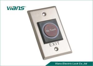 China Dc12v No Touch Push Button , Door Release Button To Open The Door on sale