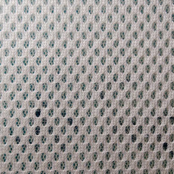 Breathable Knitted 3D Mesh Fabric 3D Space Mesh 100% Polyester 600GSM