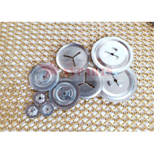 Galvanized Steel 2.5" Self Locking Washers Square Type Installed Onto Insulation Pins