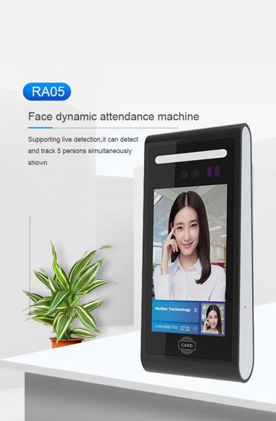Cheap RA05 TCP/IP Biometric Attendance System Facial Recognition Device And Fingerprint Scanner Support Wifi for sale