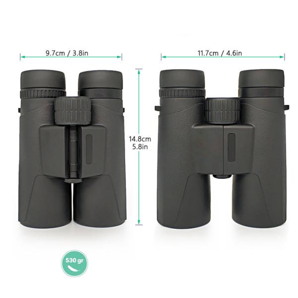 10x42 Waterproof Binoculars Telescope For Sightseeing