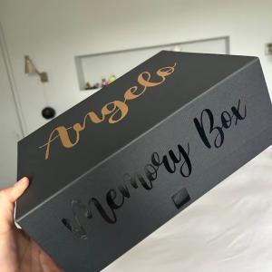 Tailorable Recyclable Vividly Printed Cardboard Gift Box Packaging Stationery