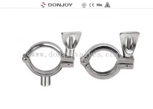 China Sanitary Stainless Steel High Pressure Hose / Pipeline Clamp 13MHP SS304 on sale