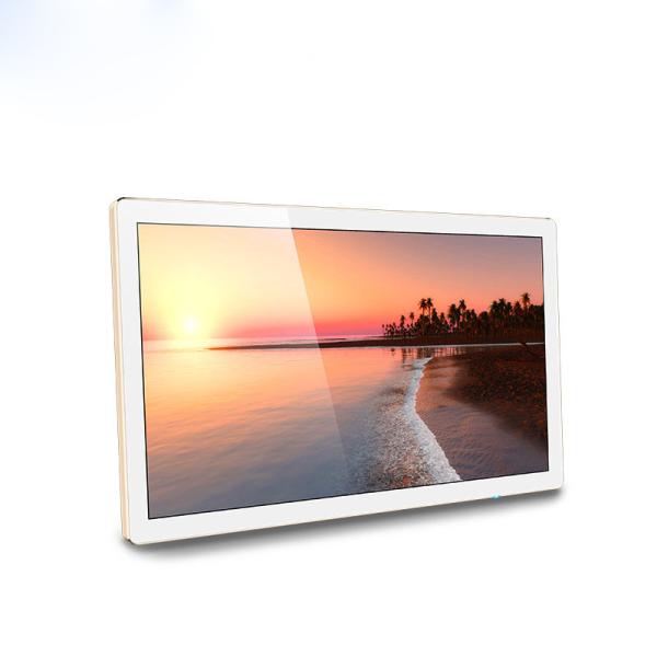 Cheap Large Size Wall Mount Touch Screen Monitor Flat Panel With Window / Android System for sale