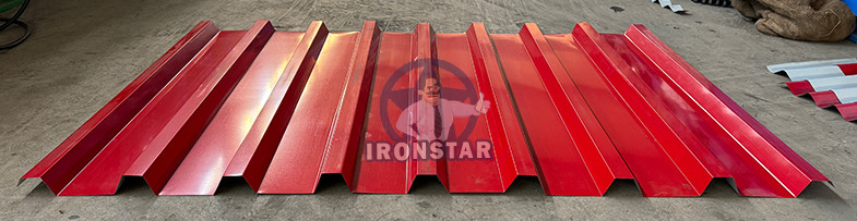 IBR roof sheet and 762 corrugated double layer roll forming machine for South Africa