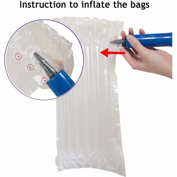 Waterproof Sturdy Self Inflated Bubble Wrap Shock Resistant Practical