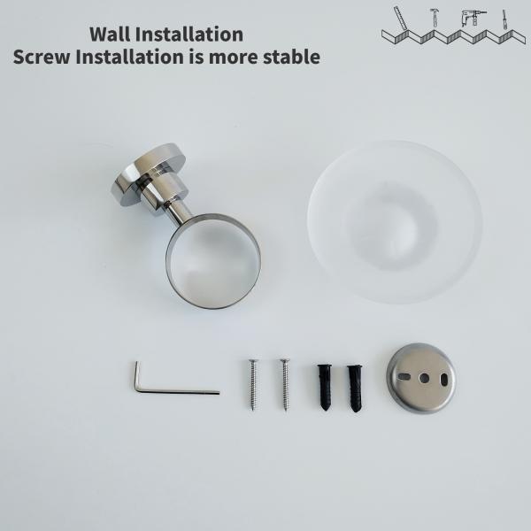 Bathroom Soap Dish Accessories Metal Rack Simple And Elegant