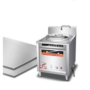 Heavy Duty Kitchen Processing Equipment Big Silver Cooking Pot