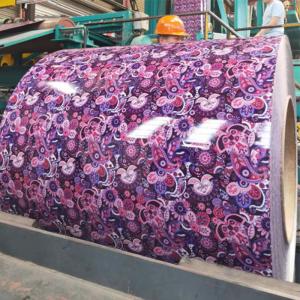 China Glossy Color Galvanized Steel Coil Coated Aluzinc Sheet Ppgi Prepainted on sale