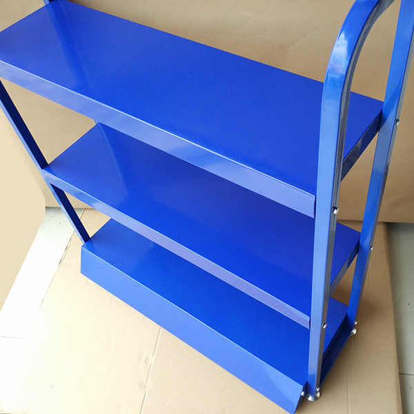 900mm Width 350mm Depth Auto Parts Display Rack , Tire Storage Stand 3 Tier