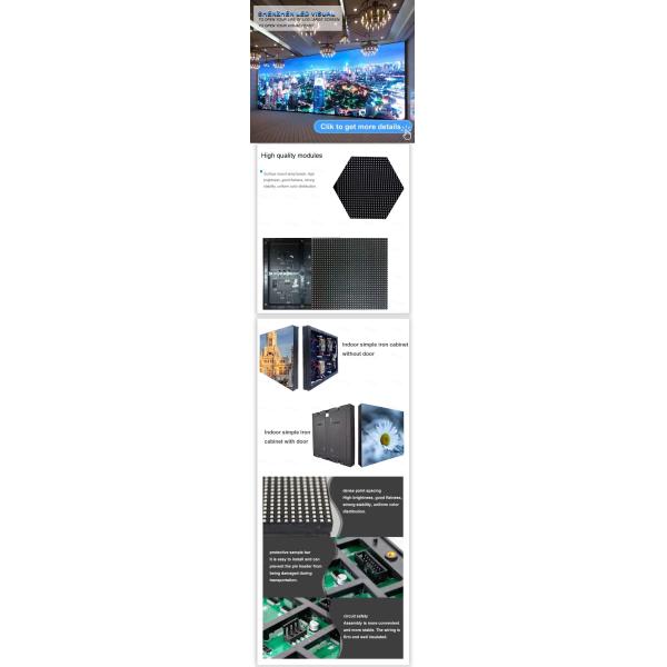 Soft Module Curved Screen Waterproof HD Customizable Rental Screen P4 Indoor Full Color LED Display Billboard
