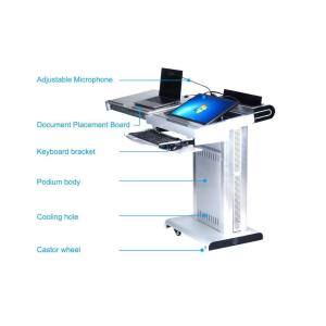 Best Integrated Multimedia Podium Smart Lectern Foldable With Latest Controller wholesale
