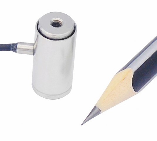M3 Mounting Hole Miniature Force Sensor With 10mm Diameter 0-200N Force Measurement