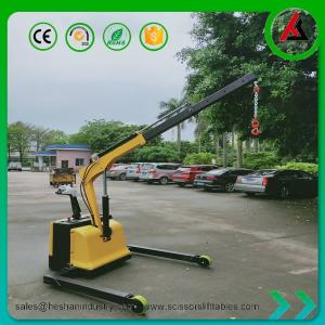 Best Movable Electric Floor Crane Floor Mounted Rotate 360 Degree Industrial 1 Ton load wholesale