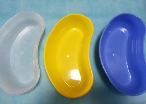 Best Stable Plastic Kidney Bowl , Kidney Shaped Tray Output Measuring Yellow Blue wholesale