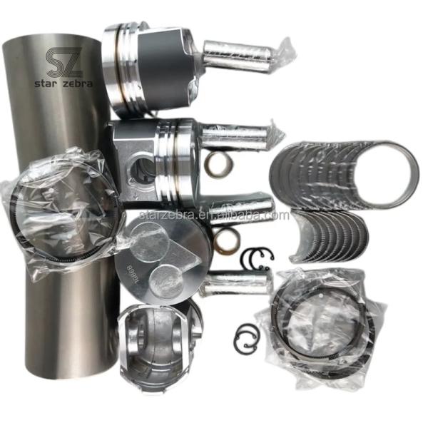 Kubota V2403 Harvester Engine Overhaul Package Four Matching Cylinders and Connecting Rods for Customer Requirements