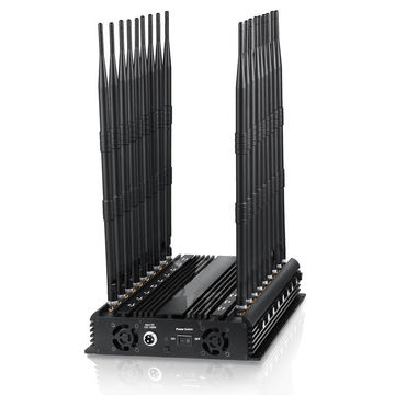 18 antenna WiFi Signal Jammer, gps.3g.4g.uhf.lojack.2.4g + 5.2g + 5.8G shield, high-power wireless network jammer