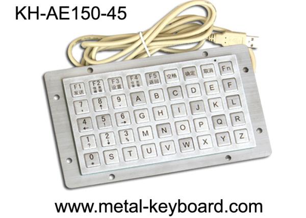 Cheap IP65 Rated Anti Vandal Industrial Computer Keyboard with 45 Keys Function Keypad for sale