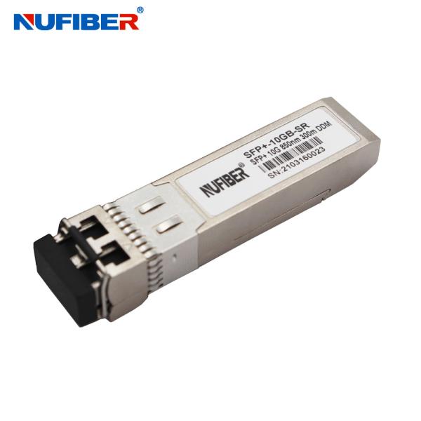 10G SFP+ MMF 850nm 300m LC DOM Transceiver Module Compatible Cisco 10G SFP+ Transceiver