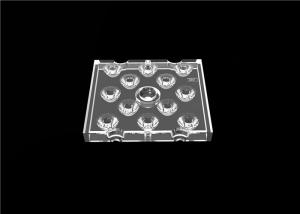 China 12 In 1 PMMA LED Chip Lens , 60° Beam Angle Multi LED Lens For Outdoor Flood Lighting on sale