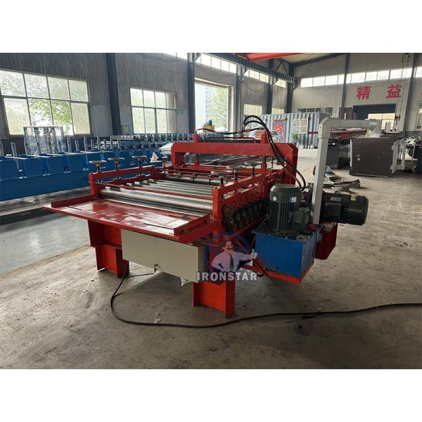 “Automatic 1250mm 1mm Steel Slitting Roll Forming Machine Production Line Factory Direct 1250mm 1mm Automatic Steel Slitting Roll Forming Machine”