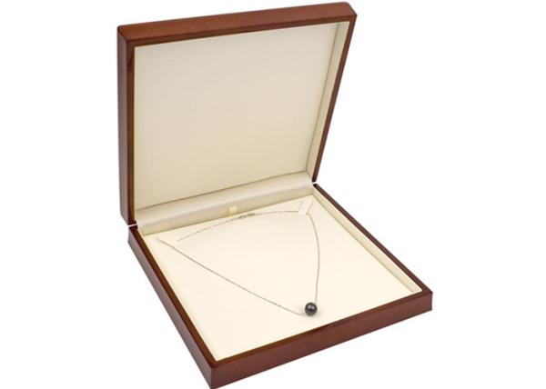 Cheap Handmade Wooden Jewelry Box with 3.5cm Height and Custom Order Accept for sale