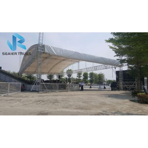 Tower Lifting Lighting Sgaier Truss Square / Circle / Arch / Triangle Ladder Shape