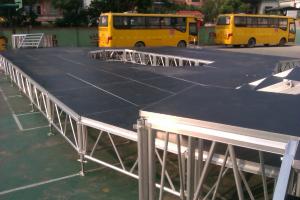 Best Portable Outdoor Stage Truss Display Aluminum Stage Platform With Adjustable Legs wholesale