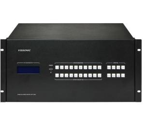 17 Output Slots Seamless Matrix Switcher , Hdmi Matrix Switcher IR Control