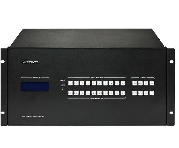 Cheap 17 Output Slots Seamless Matrix Switcher , Hdmi Matrix Switcher IR Control for sale