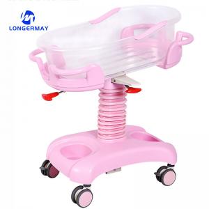 Best Factory 3 Function Hydraulic Infant Medical Bed ABS Plastic Babies Hospital Crib Baby Pediatric Bed Manufacturers wholesale