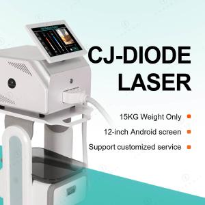 China 4500W Portable Diode Laser Machine Triple Wavelength Diode Laser Machine Commercial on sale