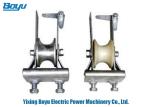 Aluminum Crossarm Mounted Transmission Line Stringing Tools Stringing Blocks