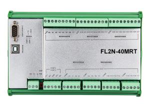 Standard PLC FL2N-40MRT   40 Digital I/O PLC Programmable Logic Controller NPN And Relay Output