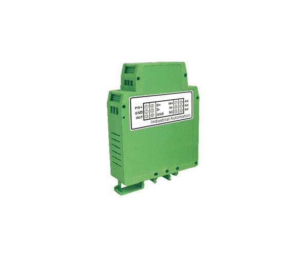 Cheap LS-WJ21 AD DA Converter 4-20ma Input RS485 Output Modbus RTU Protocol Din Rail Mounting for sale