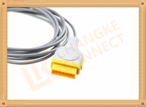 Best GE 11 Pin Medical Temperature Sensor Probe Adapter Cable PVC Insulation wholesale