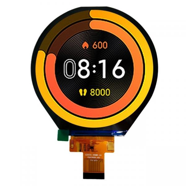 3.4 Inch Round Touch Display