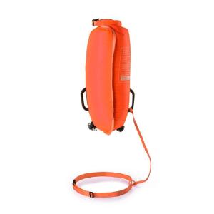 Outdoor Sail pull Inflatable floating dry bag,Open Water Floating buoy for swimming