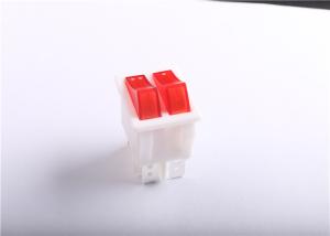 Best Waterproof Push Button Rocker Switch , Double Pole Illuminated Rocker Switch wholesale