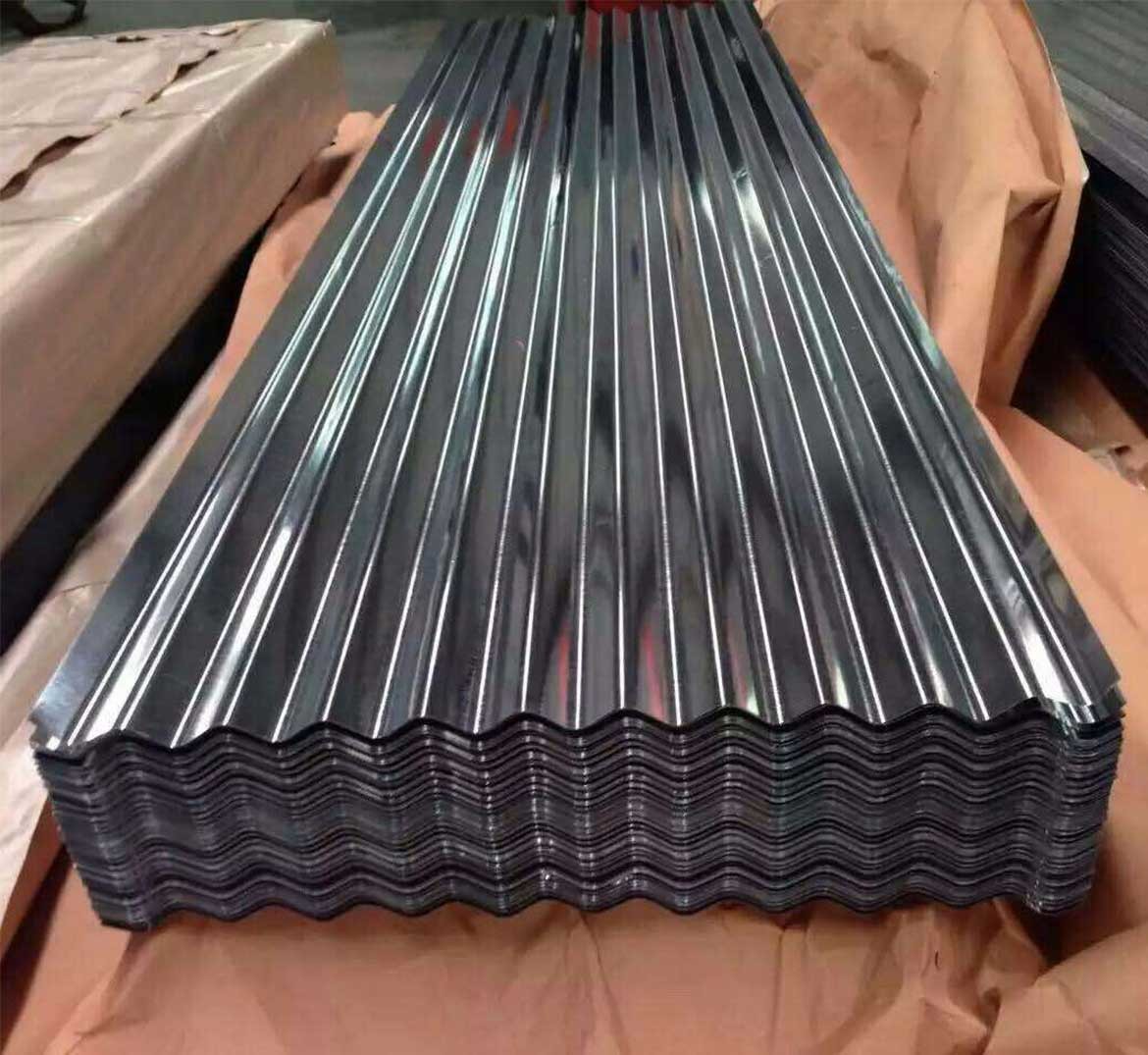 wave shape galvanized steel roofing sheets supplier