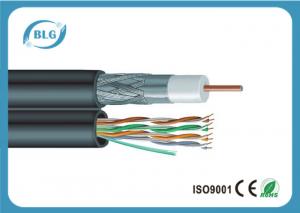China Multi Function Low Loss Coaxial Cable , CCTV Camera Coaxial Audio Cable on sale