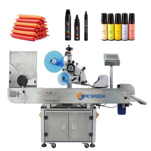 Best FK807 High Speed Automatic Small Bottle Essential Oil Labeling Machine for Glass Tubes wholesale