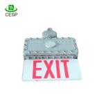 IP67 explosion proof exit and safety sign led emergency light