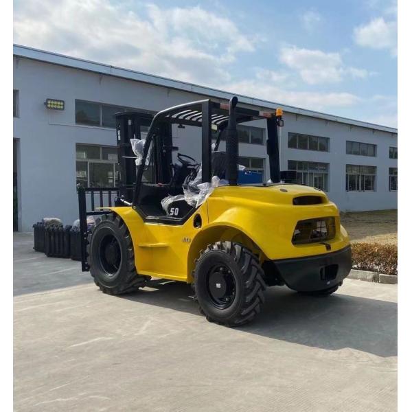 Snsc 3ton 3.5ton 5ton 2WD 4WD Rough Terrain Forklift for Overhead Guard Height 2350mm