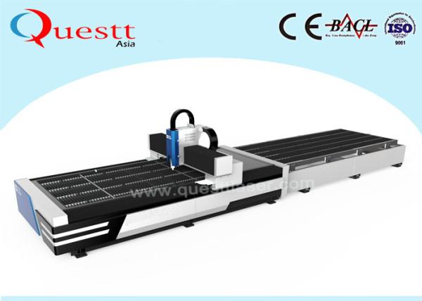 Cheap 1KW To 6KW Power Fiber Laser Cutting Machine 6 Meter Length With Exchange Table for sale