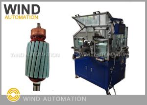 China Automatic Armature Winding Machine For Slotted Commutator No Hook Skew Rotor on sale