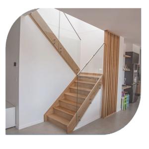 Best Modern Stainless Steel Frameless Glass Balustrade Toughened Safety Feature wholesale