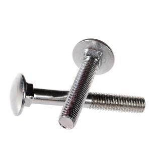 China DIN603 Galvanized Square Neck Carriage Bolt Full Thread UNC Grade 4.8 on sale