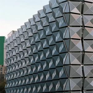 2.5mm Metal Cladding Panel 3D Effect Exterior Solid Aluminium Cladding Panels
